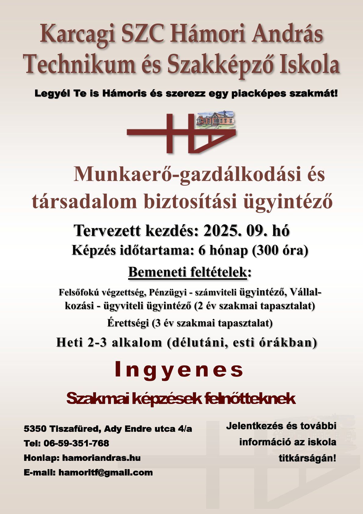 Plakát Munkaerő-gazdálkodási és és társadalombiztosítási ügyintéző.jpg