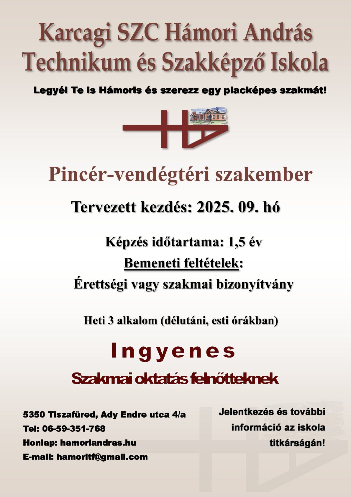 Plakát Pincér - vendégtéri szakember.jpg